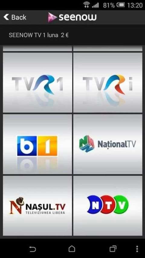 Seenow for Smartphones screenshot 3