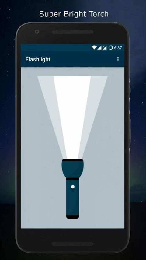 Alpha Flashlight - LED Torch 2017 скриншот 6