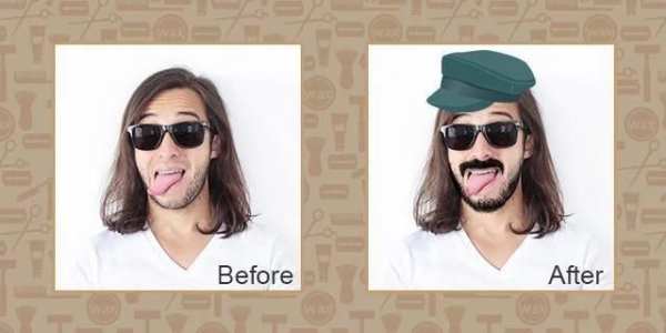 Coiffeur Homme Editeur Photo screenshot 1