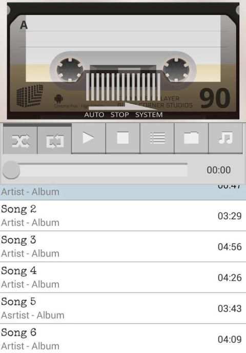 Easy Music Player 6 تصوير الشاشة