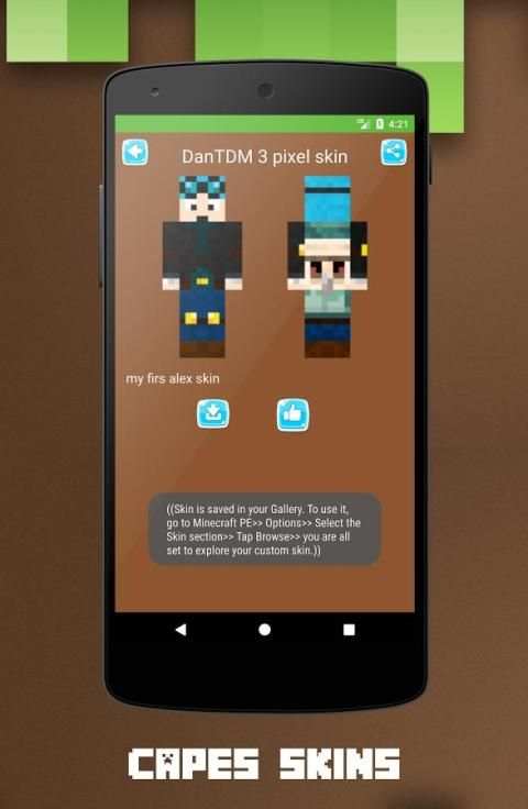 Capes Skins for Minecraft PE screenshot 1