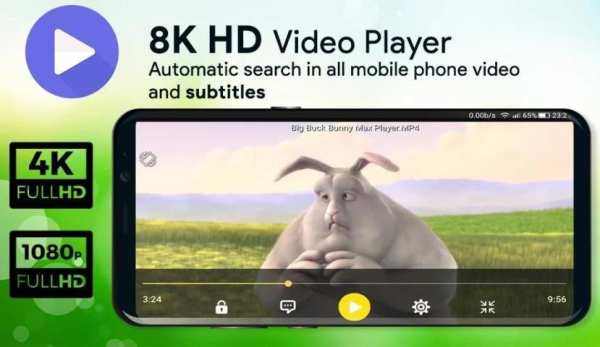 8K HD Video Player 2018 screenshot 1