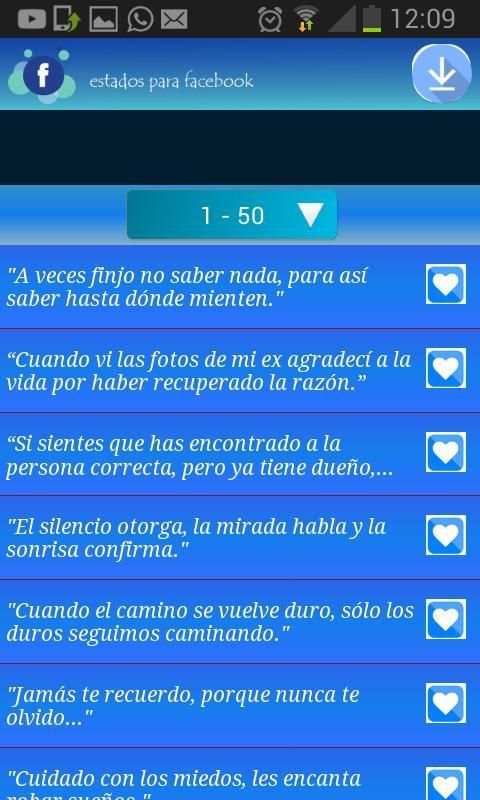 frases para facebok screenshot 3