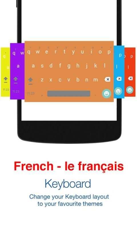 French Keyboard 1 تصوير الشاشة