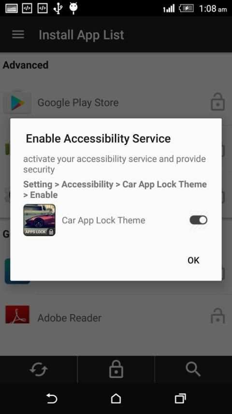 Car App Lock Theme स्क्रीनशॉट 5
