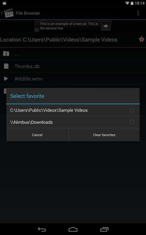 Media Player Classic Remote скриншот 4