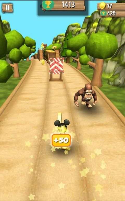 Epic Mickey Temple Mouse Subway Jungle Run स्क्रीनशॉट 3