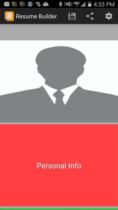 Resume Builder app screenshot 8