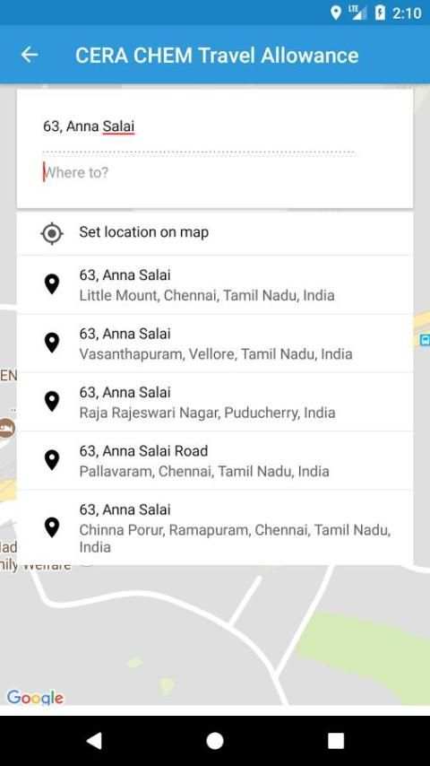 CCP Travel App स्क्रीनशॉट 5