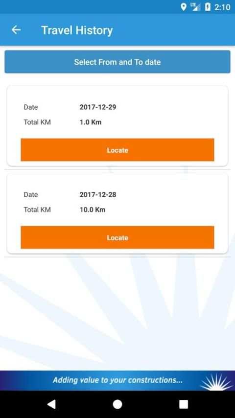 CCP Travel App स्क्रीनशॉट 2