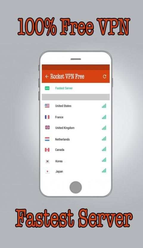 Free Rocket VPN screenshot 2