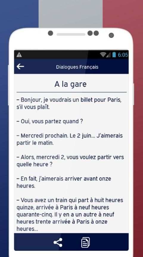 Dialogues Français screenshot 2
