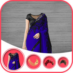 Women Saree Suit Photo Editor 2017 أيقونة