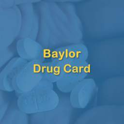 Baylor Drug Card