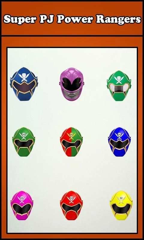 Super Power PJ Rangers Mask screenshot 7