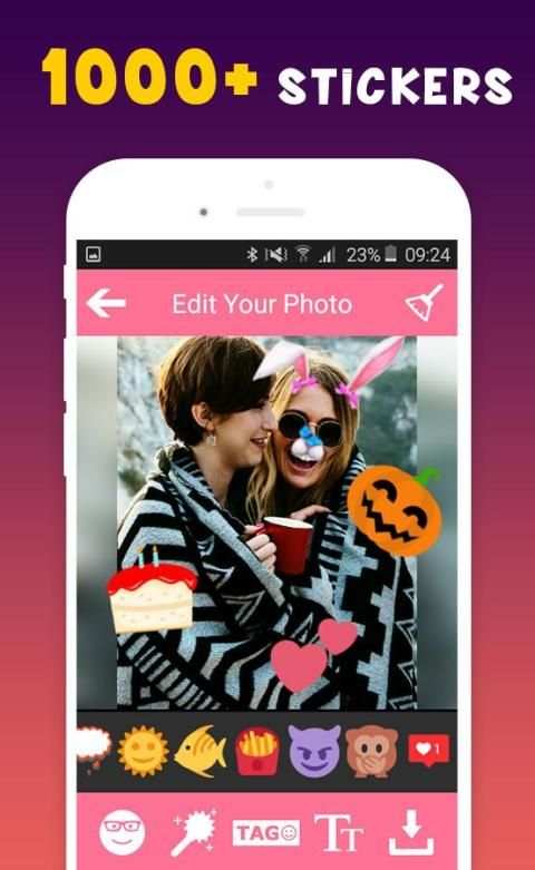 Candy PiscArt Camera Photo Editor screenshot 2