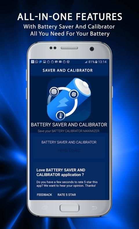 Battery Saver And Calibrator скриншот 1