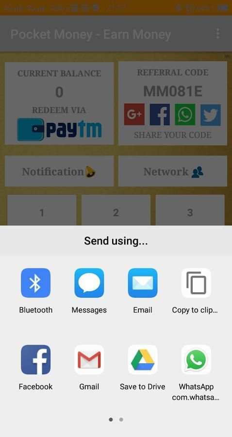 Pocket Money-Earn Money स्क्रीनशॉट 1