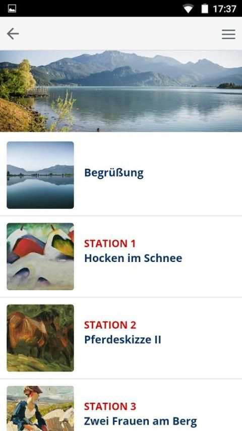 Franz Marc Kunstspaziergang screenshot 1