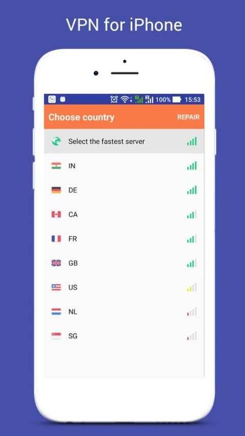 VPN for iPhone screenshot 5