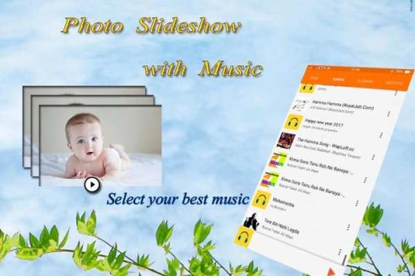 Photo Video Create with Music скриншот 1