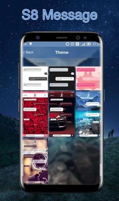 S8 Message - SMS Galaxy Note 8 screenshot 2