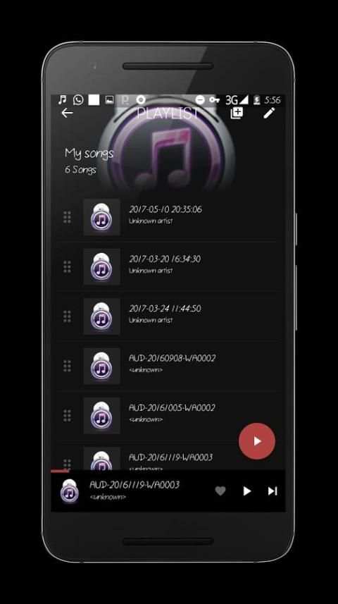 Music Player with Lyrics screenshot 1