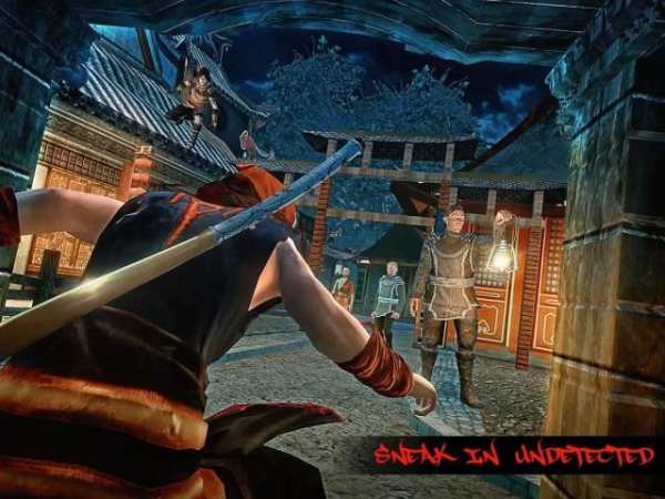 Ninja Pahlawan Perang screenshot 2