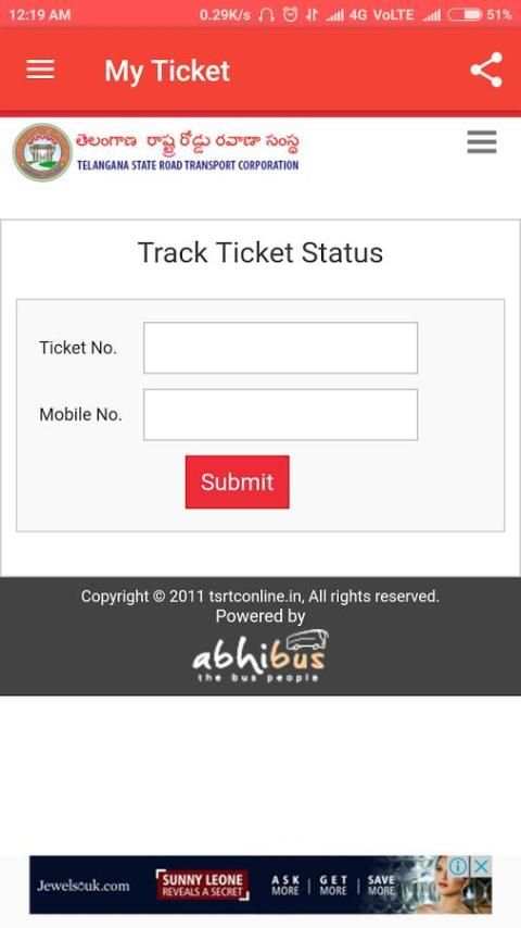 TSRTC Online Bus Booking App screenshot 4