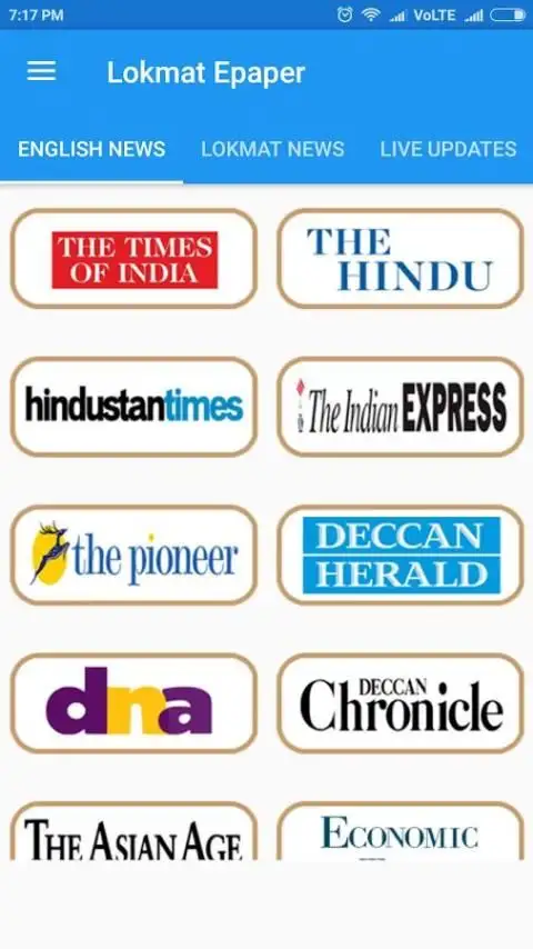 Lokmat epaper screenshot 4
