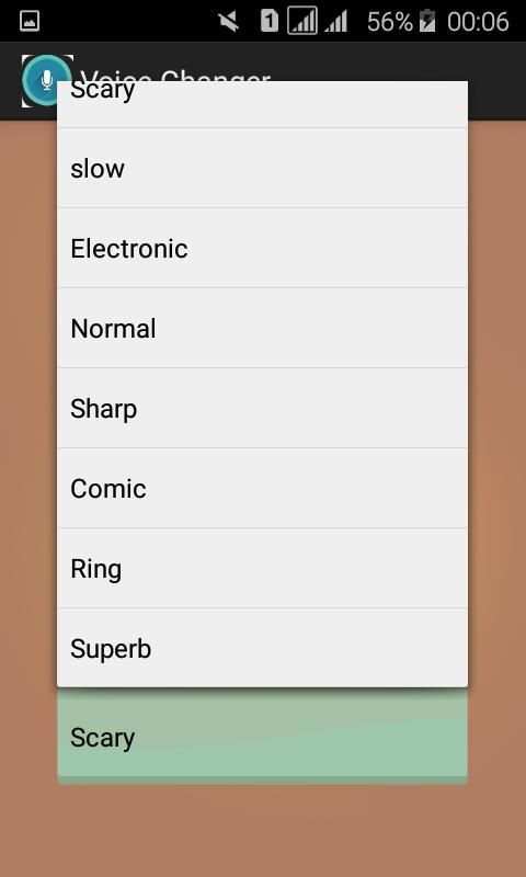 Voice Changer - Pro Voice Recorder 1 تصوير الشاشة