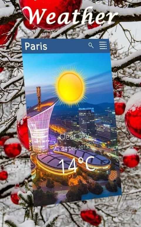 Weather Forecast 2018 screenshot 1
