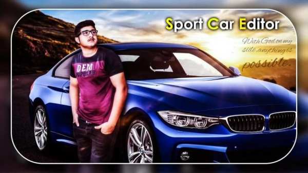 Car Photo Editor : Photo With Sport Car 1 تصوير الشاشة