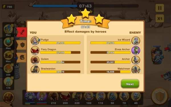 Mini Heroes स्क्रीनशॉट 1