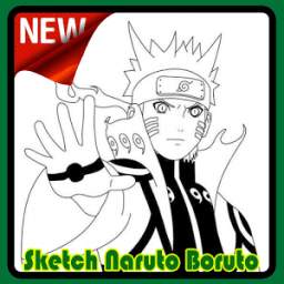 Sketch Naruto Boruto 1.0