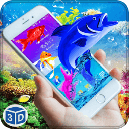 Fish on Phone Screen | Prank App иконка