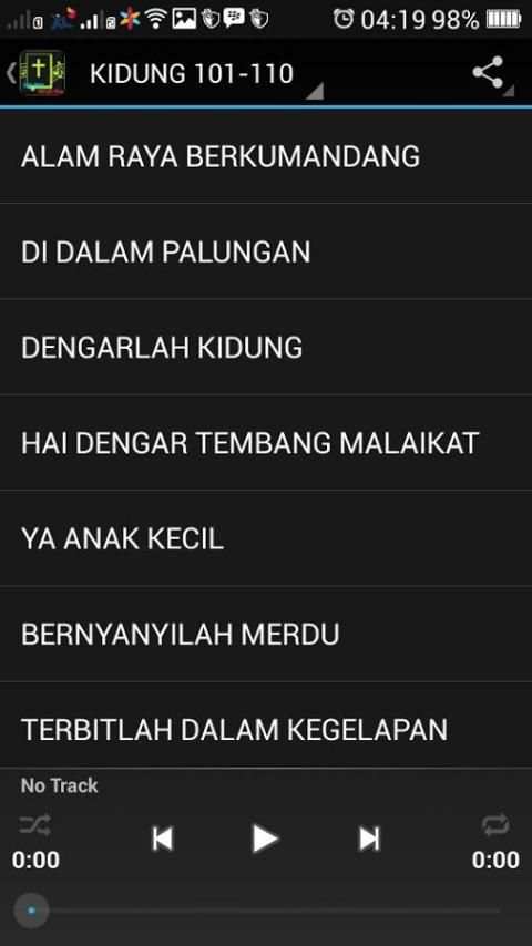 MIDI KIDUNG JEMAAT 100-200 screenshot 1