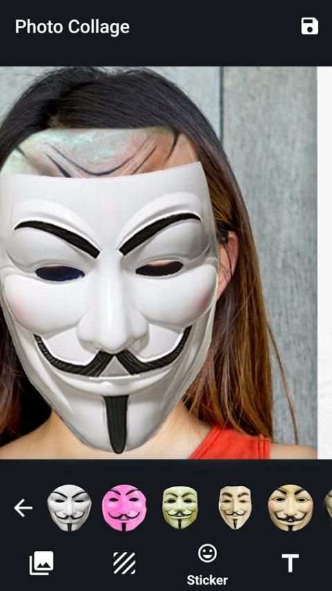 Anonymous Face Mask 5 تصوير الشاشة