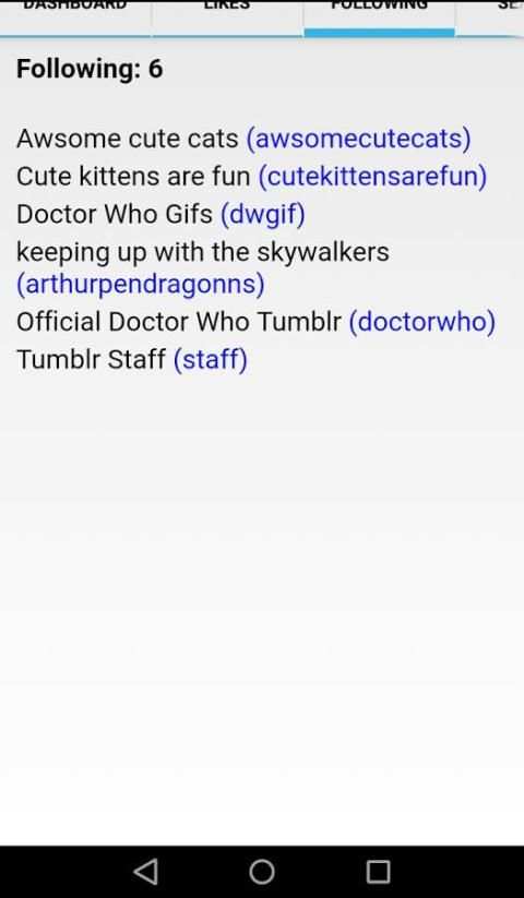 Tumble Light (Unofficial Tumblr Browser) screenshot 1