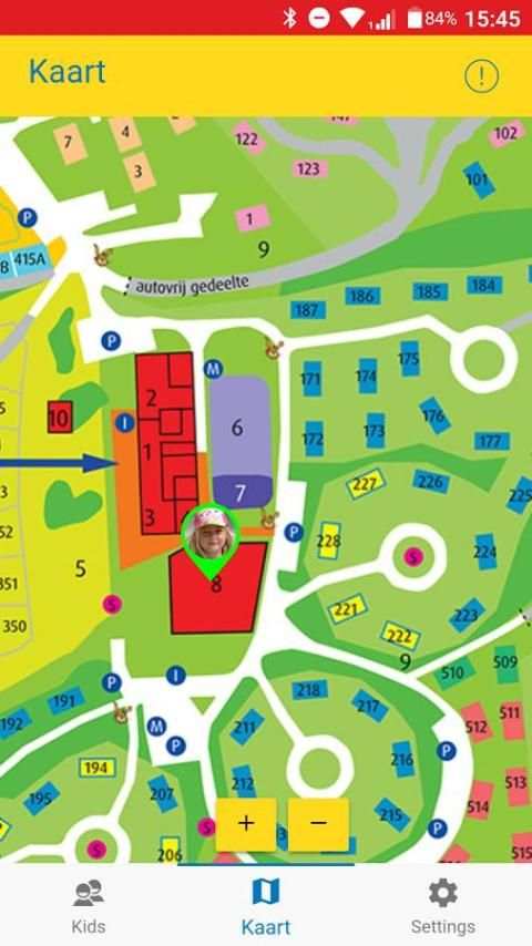 Koos Konijn Kidslocator screenshot 1