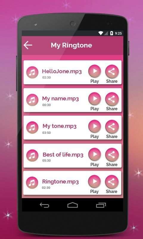 My Name Ringtones with Music स्क्रीनशॉट 1
