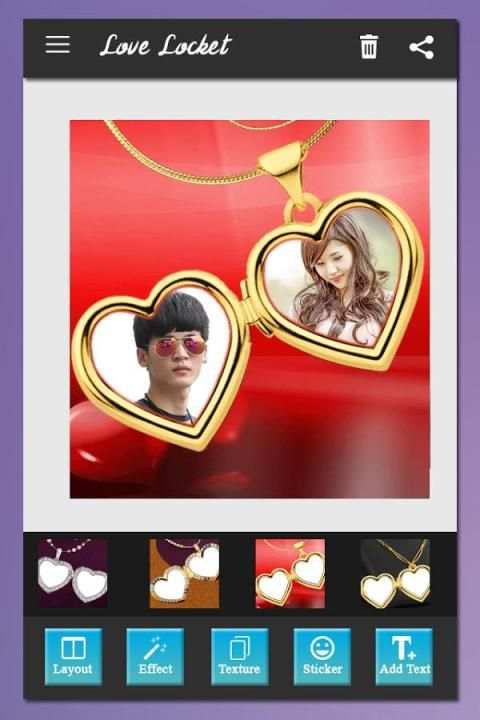 Love Locket Photo Frame screenshot 4