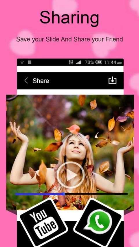 Mini Movie Slideshow Maker -Music Slideshow Maker screenshot 1
