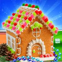 Gingerbread House Cake Maker! DIY Cooking Game