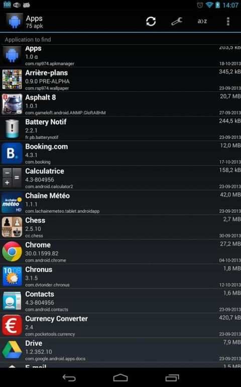 Apps स्क्रीनशॉट 2