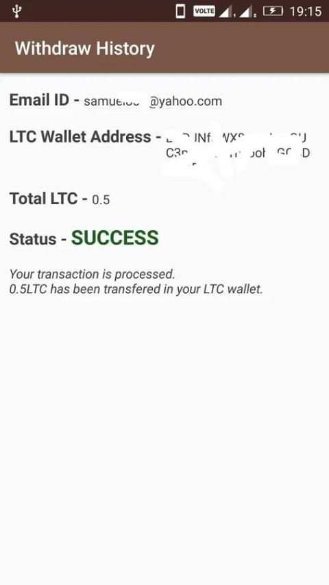 Litecoin Miner screenshot 1