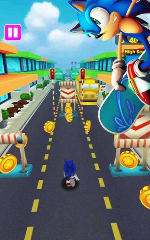 Sonic Runners Hoverboard Adventure screenshot 1