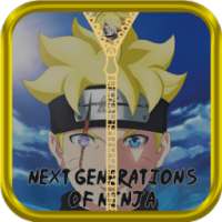 Ninja Zipper Lock Screen