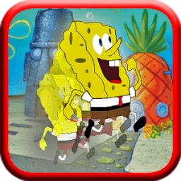 Sponge kick Zombies bob Run icon