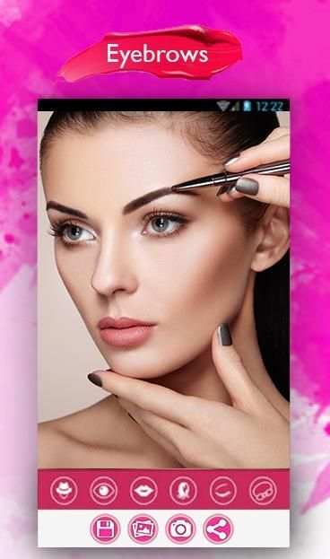 Photo Face Makeup - Makeup Cam скриншот 6